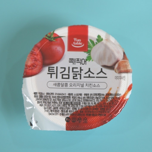 상경식품 디핑소스 일회용 콕찍어 양념치킨 튀김닭소스 100개