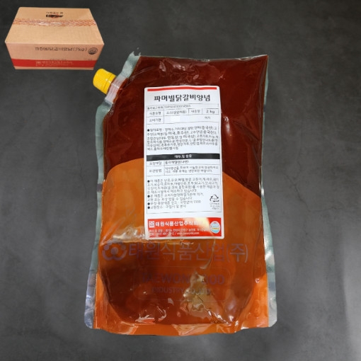 태원식품 파머빌 닭갈비양념 2KG 제육볶음 쭈꾸미 볶음소스