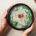푸짐한 100% 하동 다둥이네 섬진강 재첩국 10팩  500g